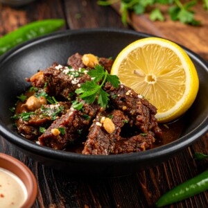 Moroccan Beef Strips