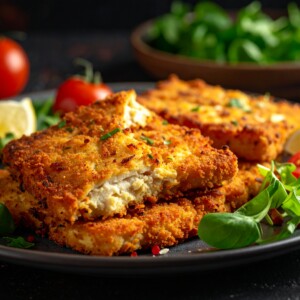 Oven-Baked Crispy Tofu Schnitzel