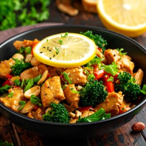 Peanut Butter Chicken Stir-Fry