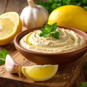 Tahini Dip With Garlic & Lemon