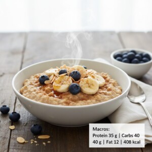 Creamy high-protein Oats